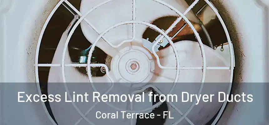 Excess Lint Removal from Dryer Ducts Coral Terrace - FL
